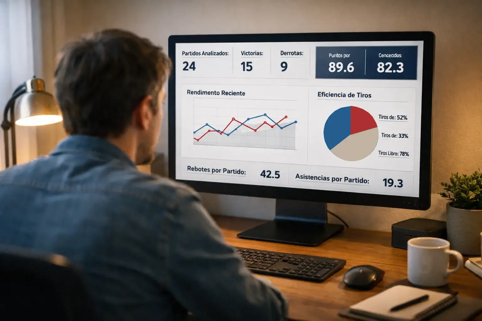 Persona analizando cuotas de apuestas en una pantalla de ordenador